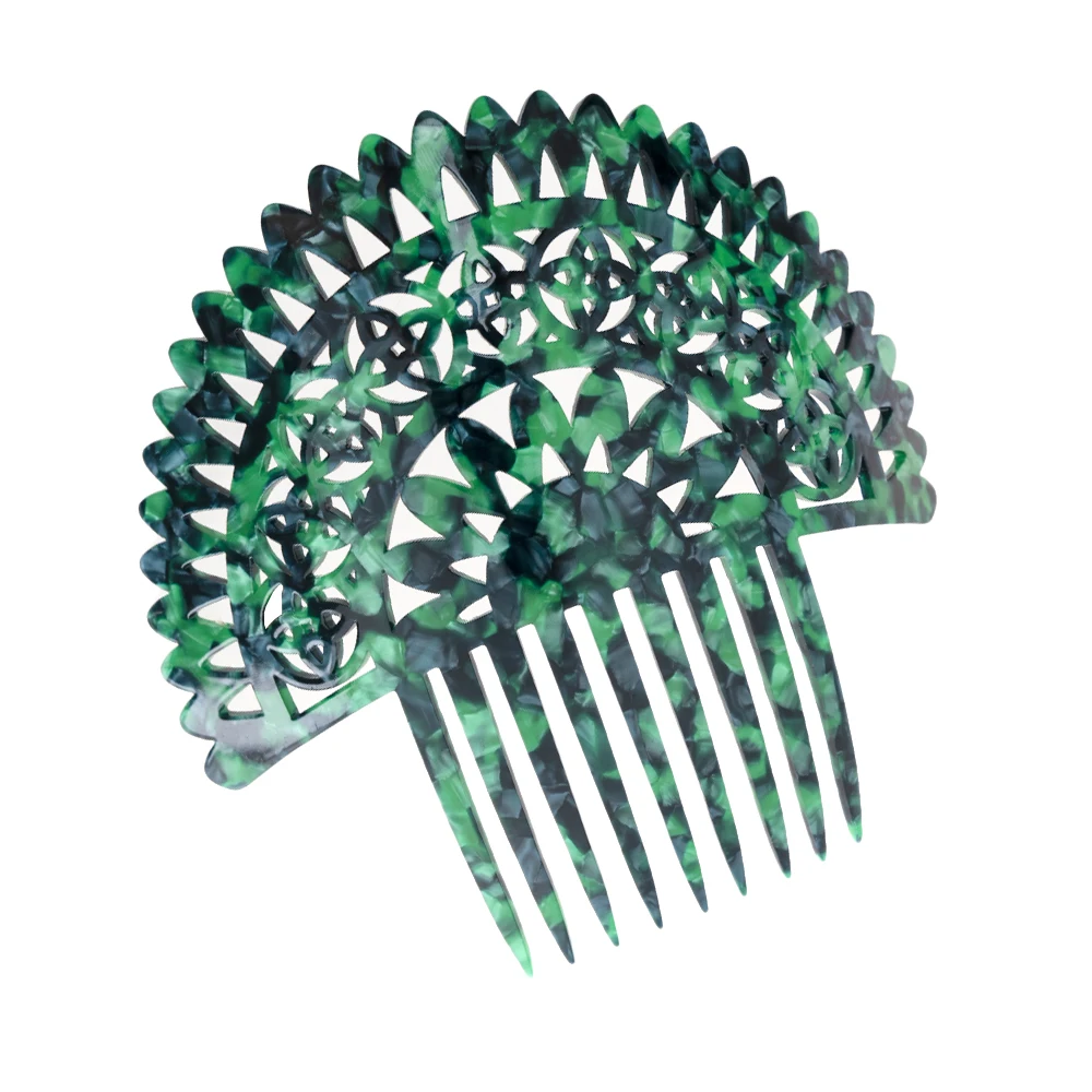 Classic Hair combs for women Acetate hair accessories combs Tortoiseshell Hair jewelry Vintage hairpin Flamenco dancers comb