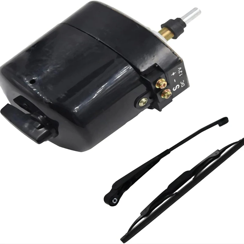 Universal 12V Windscreen Wiper Motor Or Arm With Blade 01287358 0390506510 7731000001 Fit For Willis  Tractor