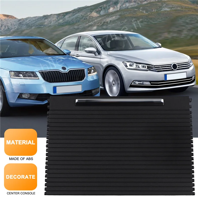 

3V0858329 Car Center Console Shutters Cup Holder Slide Roller Blind Cover For Skoda Superb 2016-2025