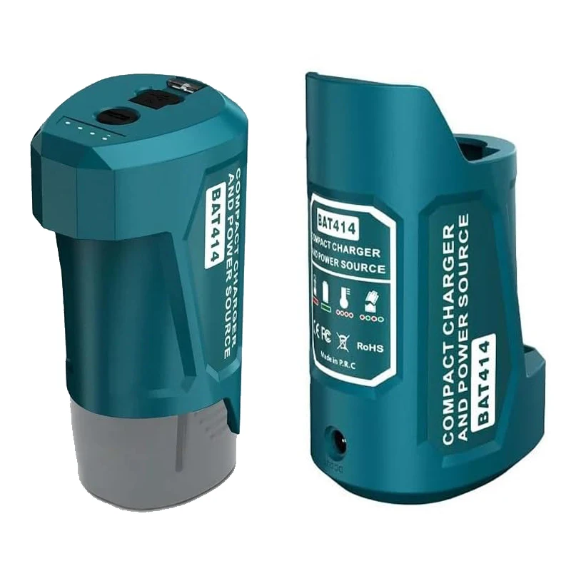Power Source Replacement for Bosch 10.8V/12V Battery , USB Port & DC 12V Outlet Portable Heated Jacket Battery Adapter