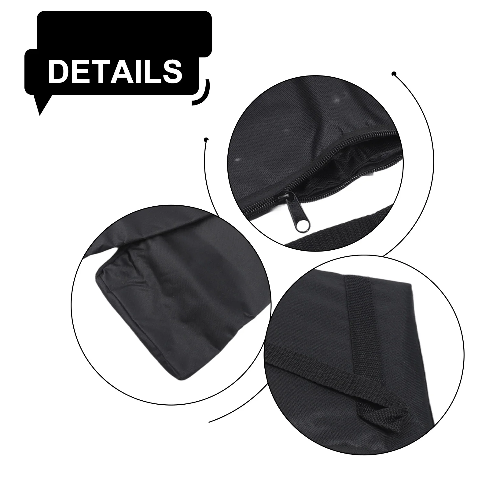 Double Side Track Saw Guide Rail Carrying Bag 59inch 150cm with PEARL Cotton Protection and Oxford Cloth Construction