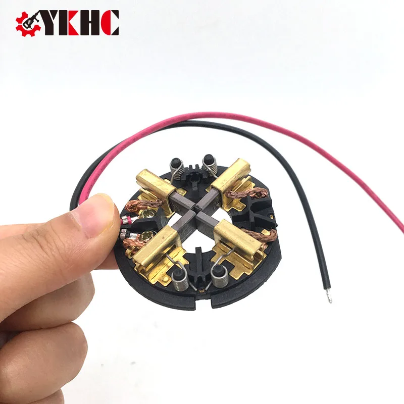 1PC Carbon Brush Holder Brush Card Replacement For AEG RYOBI Milwaukee M18 18V M12 Power Tool Accessories  Spare Parts