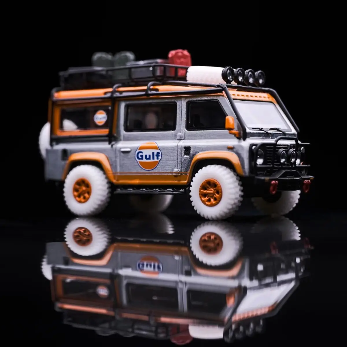 ماستر دييكاست 1/64 مقياس لاند روفر سبيكة نموذج سيارات لاند روفر ديفندر فان لعب المركبات لعب للأولاد هدية الصندوق الأصلي #6