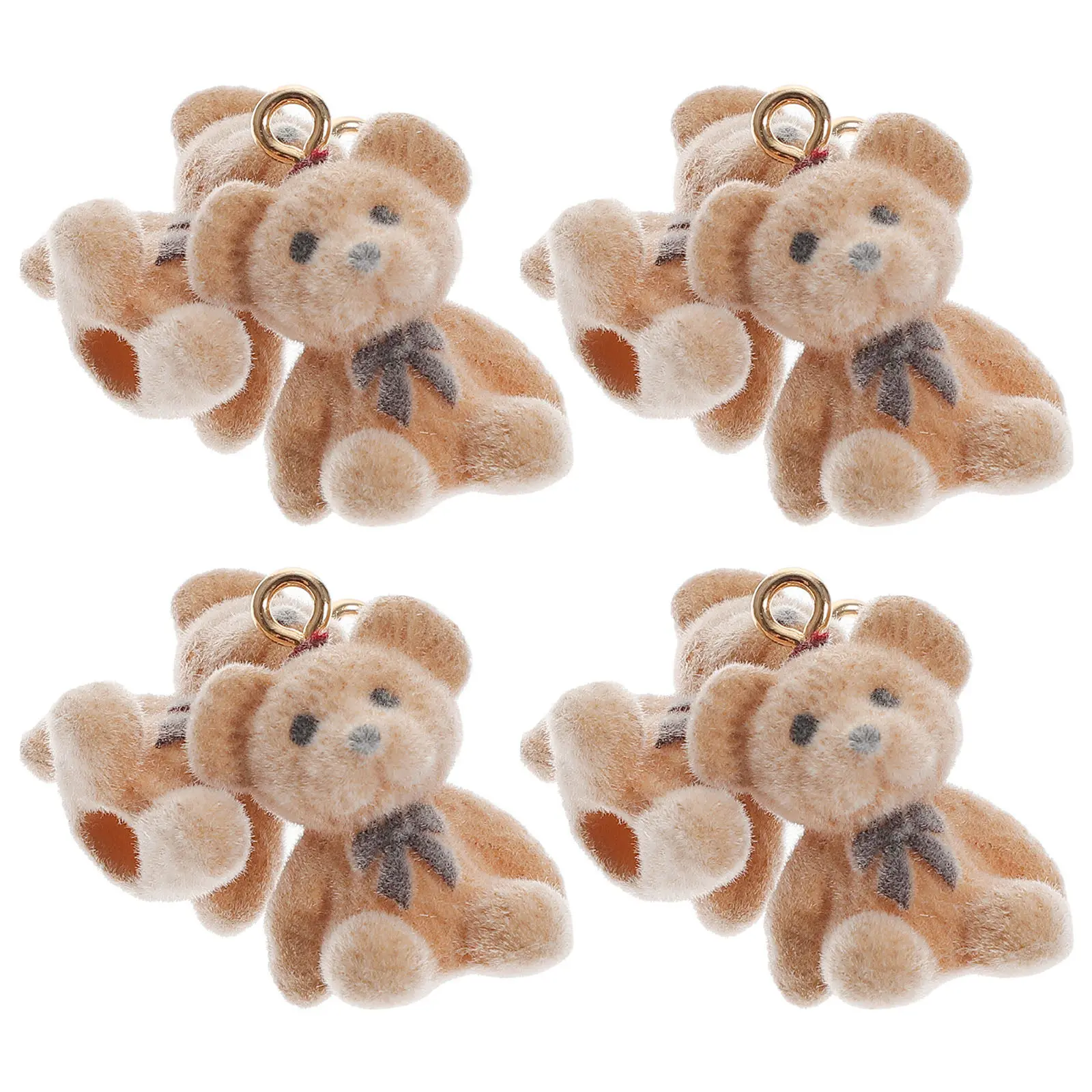 

10Pcs Resin Bear Charms DIY Jewelry Making Pendants for Earrings Necklaces Bracelets Accessories Charms for Earrings