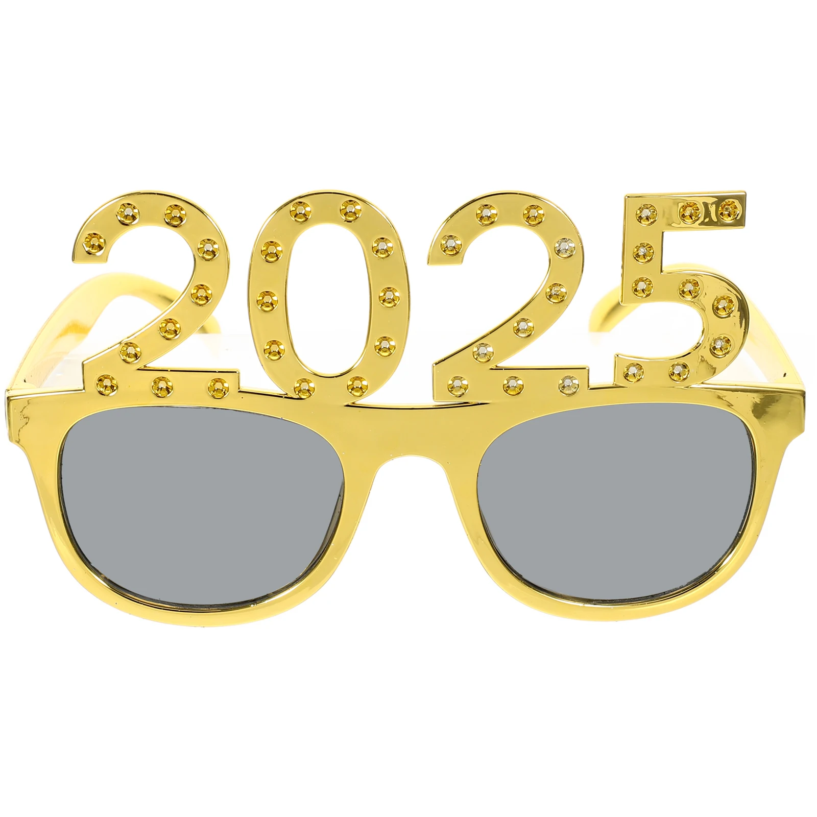 

Glasses Drill-plated Square Graduation Party Decoration Running New Years Eve Eyewear