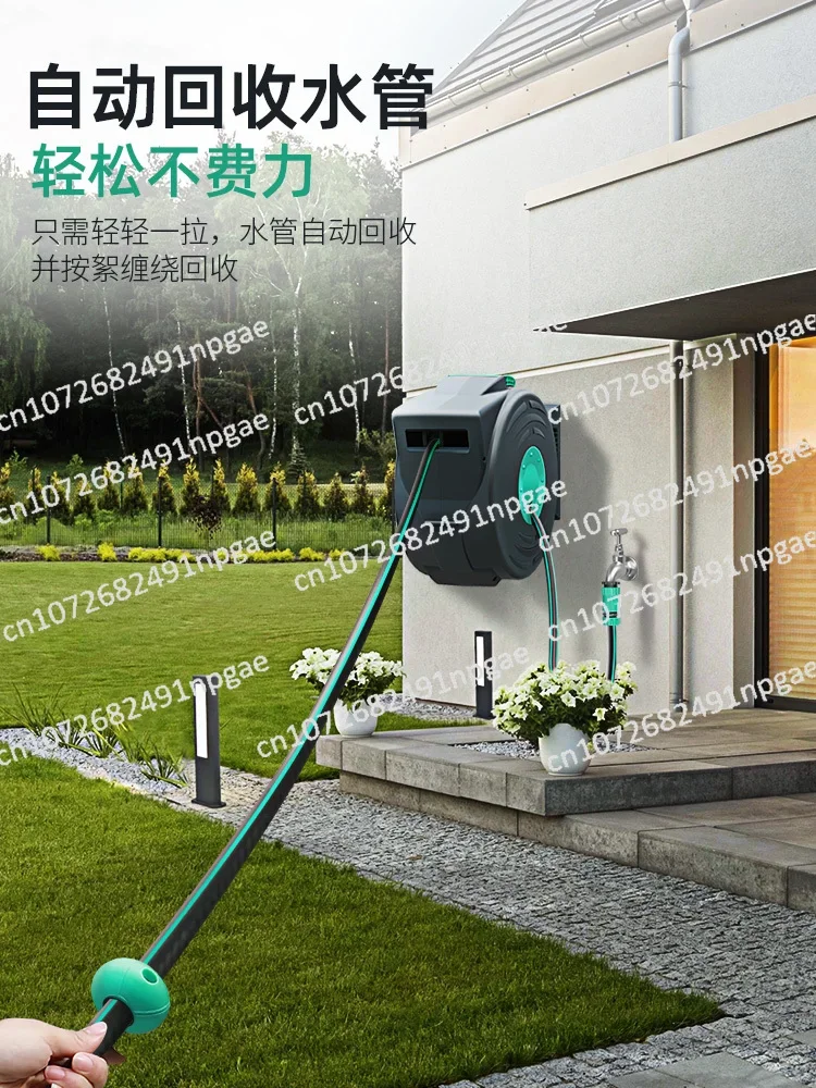 Automatic Recycling Water Pipe, Garden Watering Artifact, Watering Sprinkler, Telescopic Tube