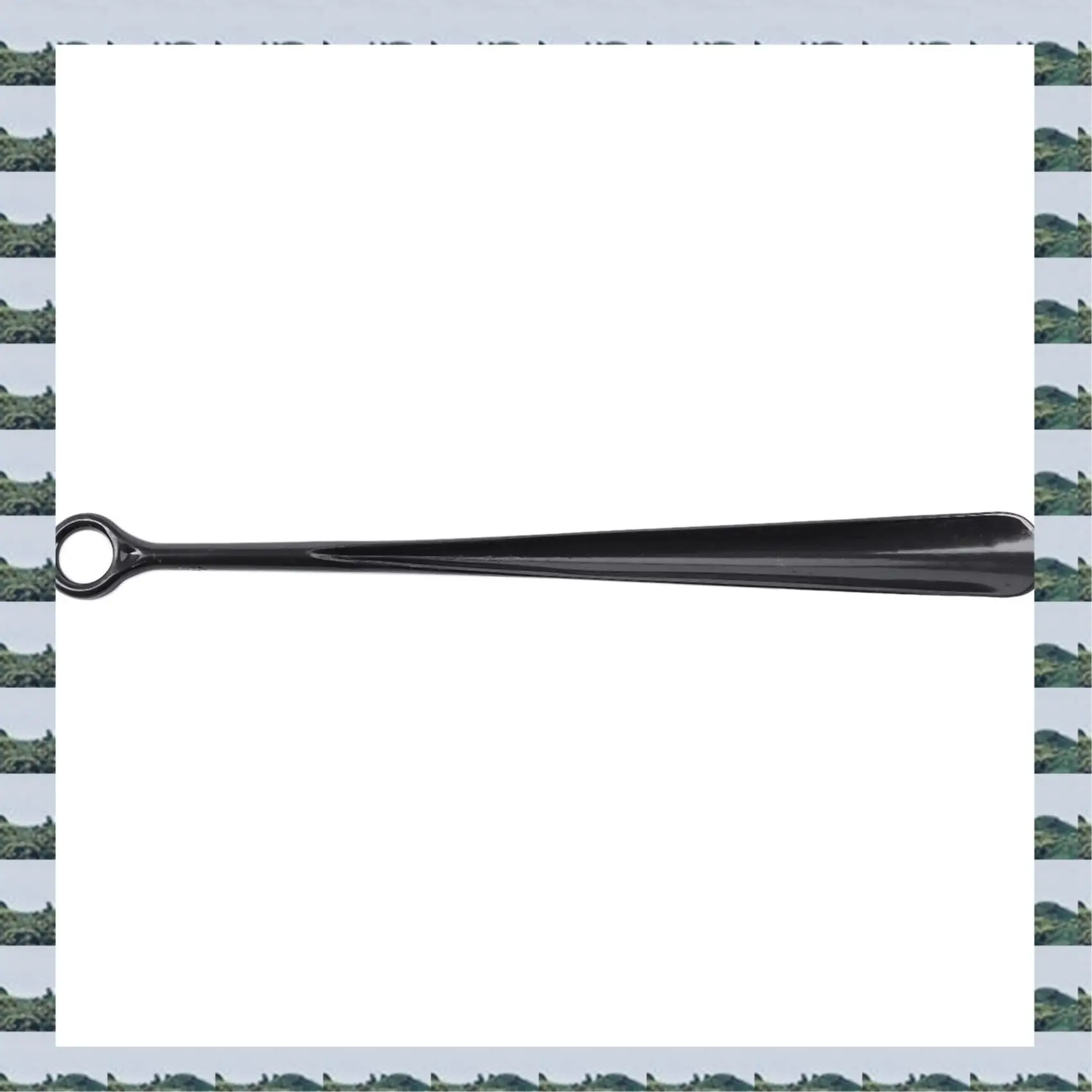 

ABQR 18.5Inch Plastic Extra Long Handle Shoe Horn Shoehorn Flexible Easy Sturdy Slip Aid, 4X Black