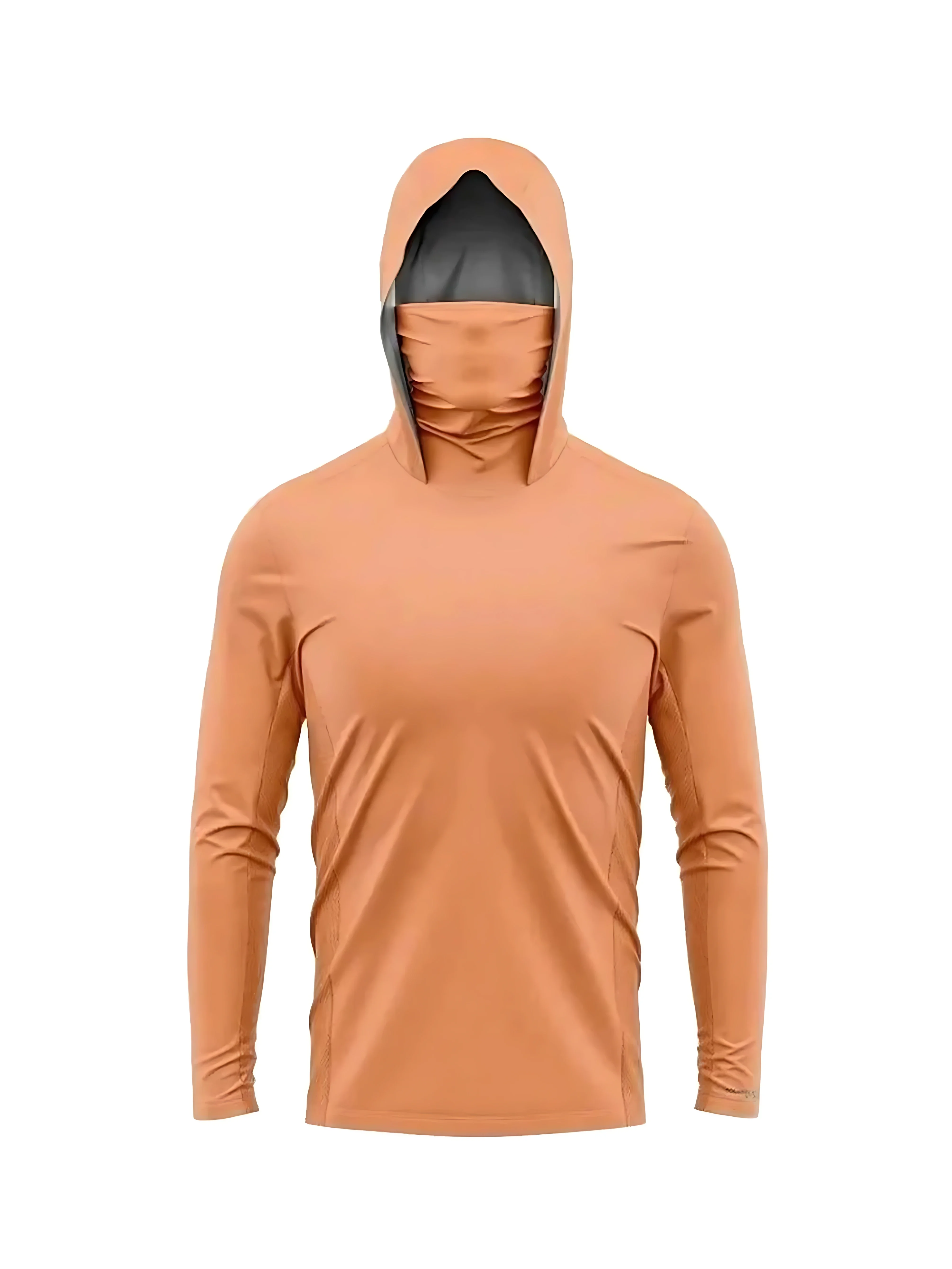 Angel-Hoodie für Herren, Langarm, Schnelltrocknend, Atmungsaktiv, UV-Schutz, Outdoor-Angel-T-Shirt, Angelkleidung – Detail 11
