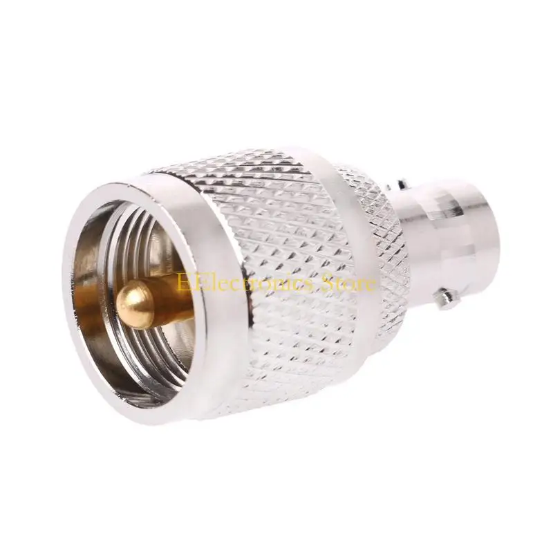 B03C BNC-K Female To UHF-J PL-259 Male Plug Straight RF Coax Adapter Connector