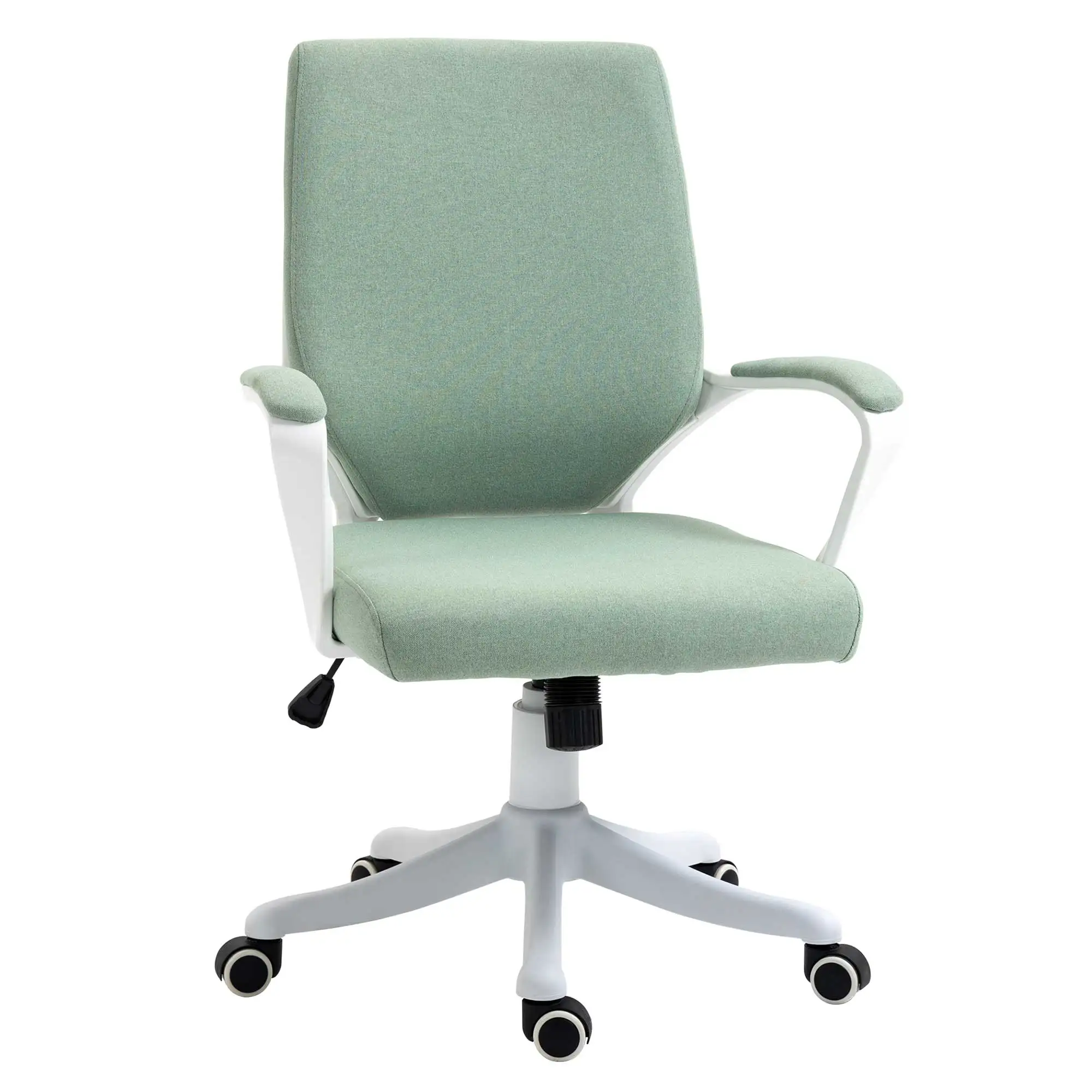 Vinsetto swivel office chair with armrest 62x69x92-100 cm Green