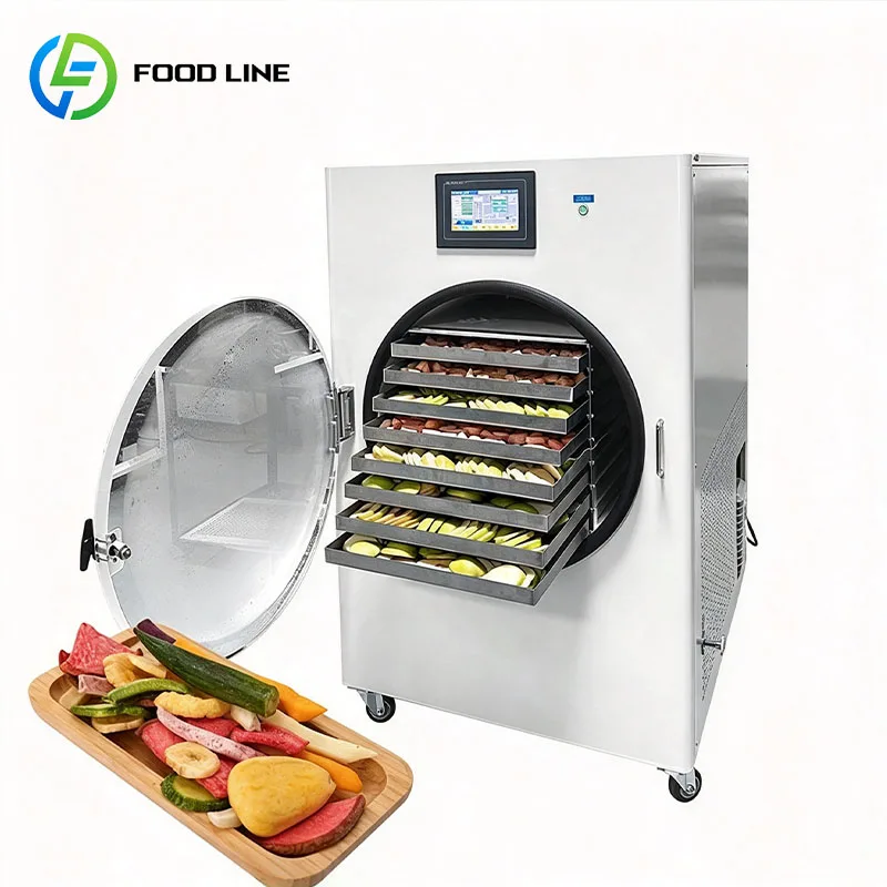 Fruit Freeze Dryer Pet Treat Machine for Strawberries Bananas Apples Pumpkin and Chicken Customized