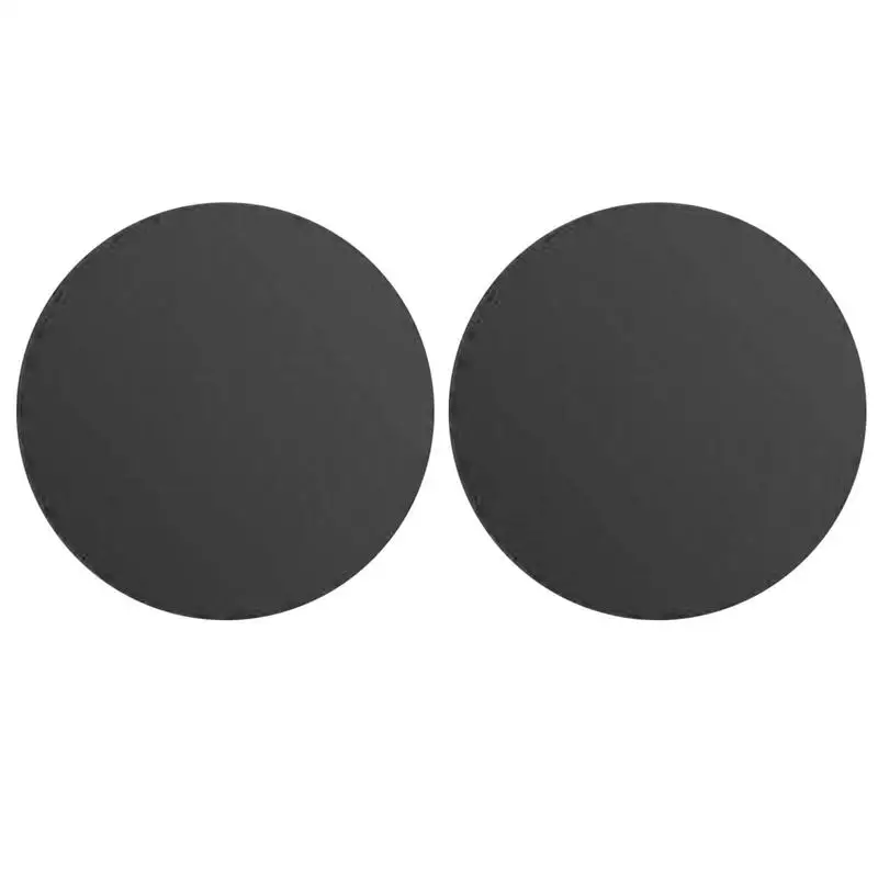 Placa de Metal con adhesivo para montaje magnético de coche, Kit de placa de Metal de repuesto, soporte magnético para teléfono móvil, 2 piezas