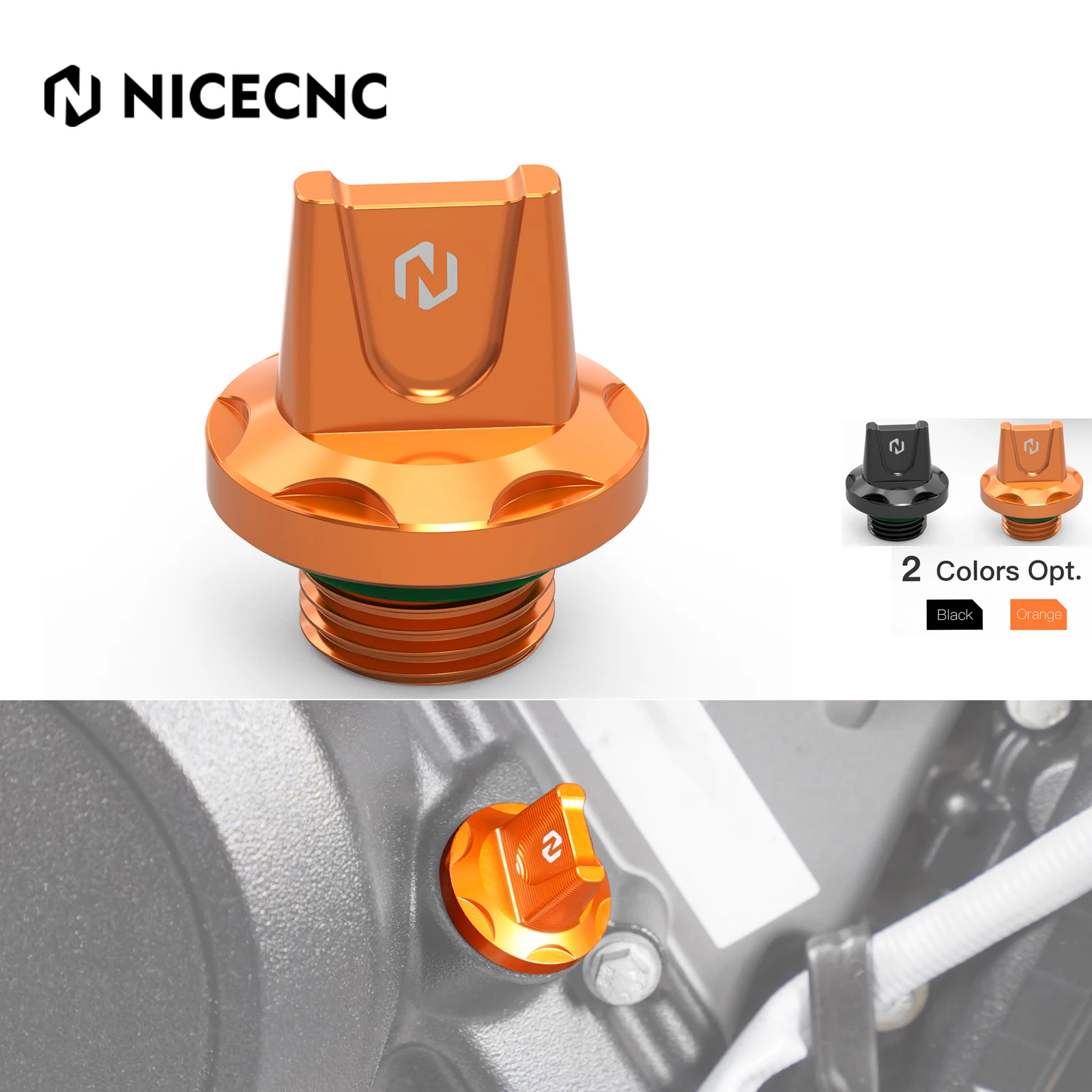 

NICECNC Motorcycle Oil Filler Plug Cap for KTM 390 Duke 250 Duke 125 Duke 2024 9633092004404A