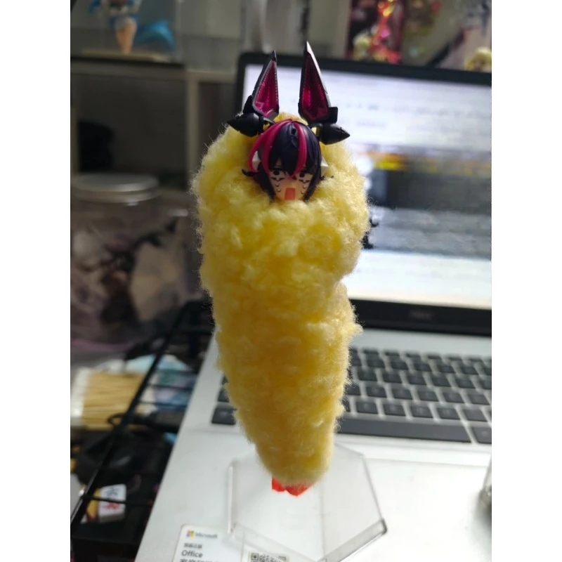 Gel022 1/12 Scale Handmade Fashion Yellow Plush Clothing Mecha Girl Accessories for Kotobukiya BD Action Figures Model