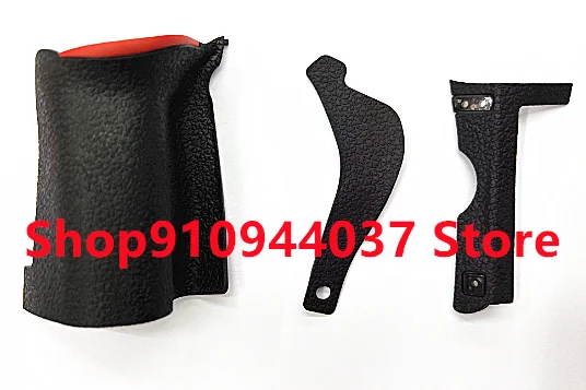 A set of 3 PCS New Original D750 3pcs GRIP RUBBER SET With CF Card Cover Rubber Unit For Nikon D750+Sticky tape