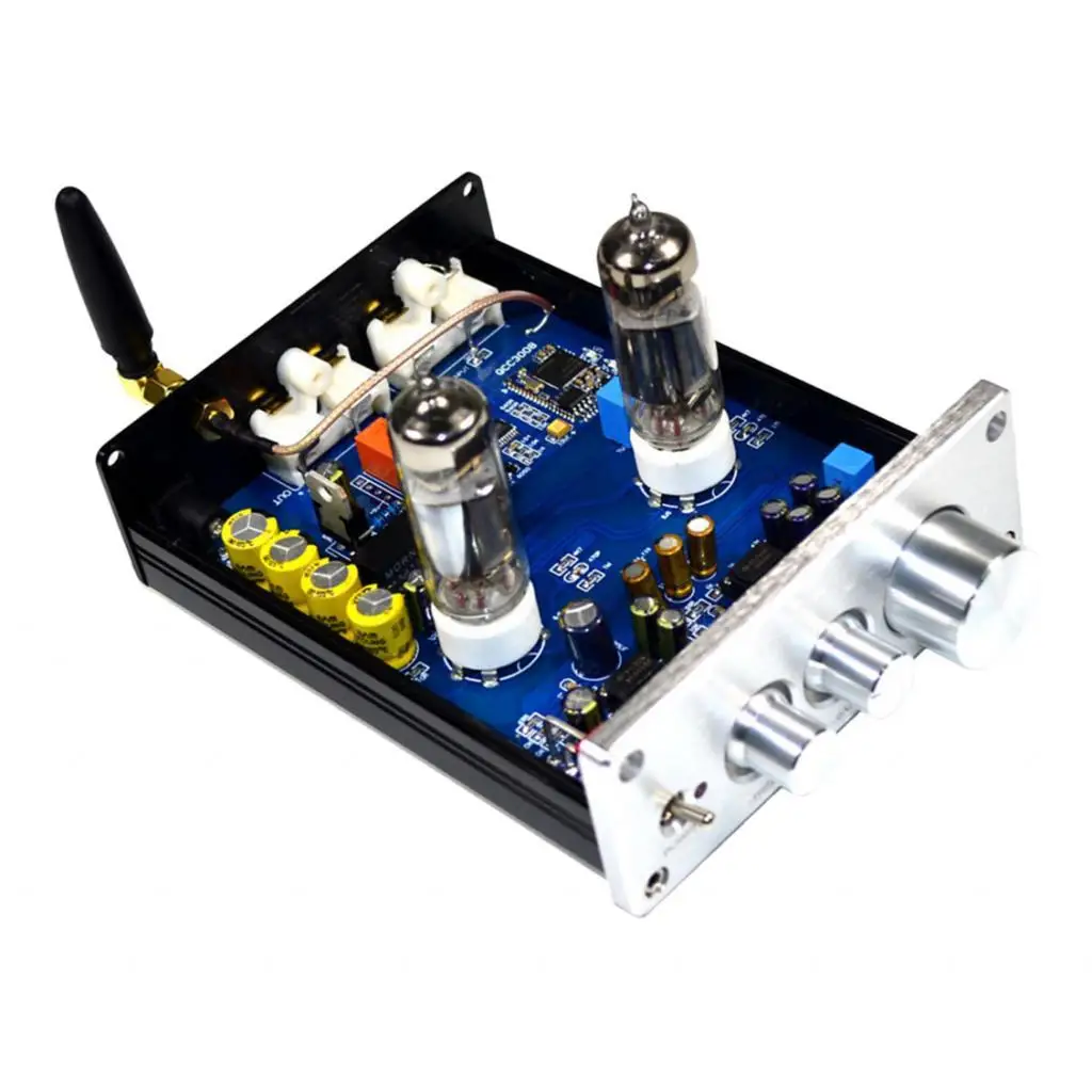 NE5532 버퍼 하이파이 블루투스 5.0 프리앰프 앰프 6J5 튜브 프리앰프