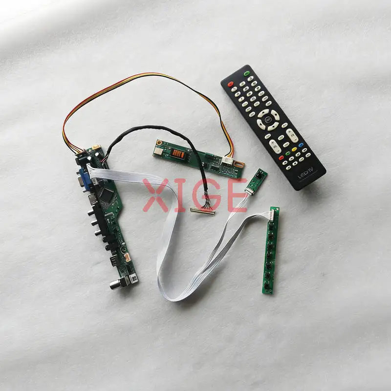 

For HT141WXB LTN141W1 HT141WX1 LTN141W3 Matrix Controller Drive Board DIY Kit HDMI+VGA+AV+USB 1CCFL 1280*800 LVDS-30Pin 1280x800