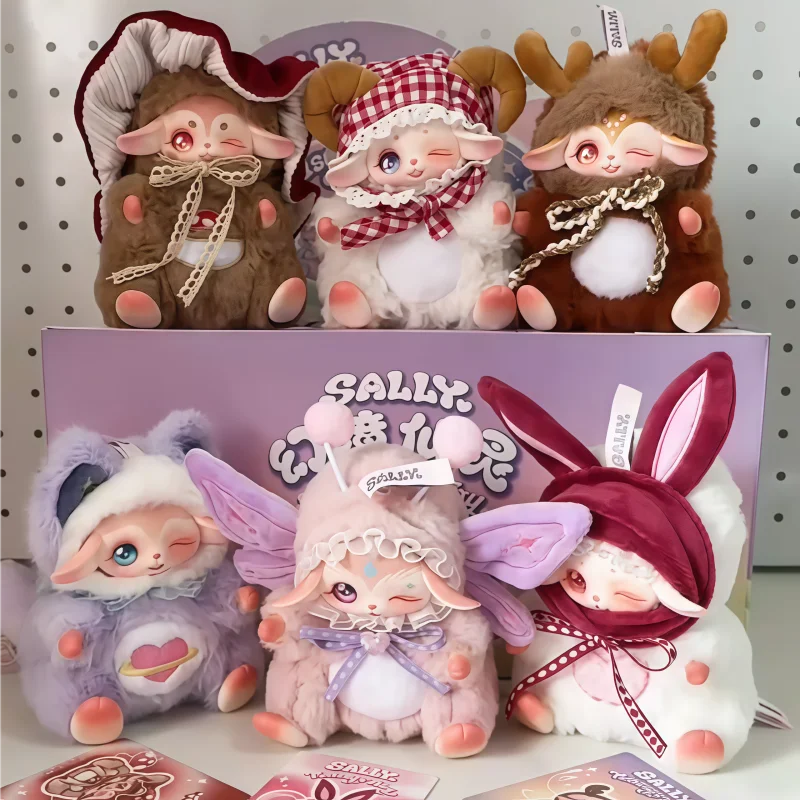 

Limited Sally Fantasy Fairy Series Blind Box Creative Vinyl Plush Toys Home Ornament Mysterious Box Lovely Model Surprise Gift