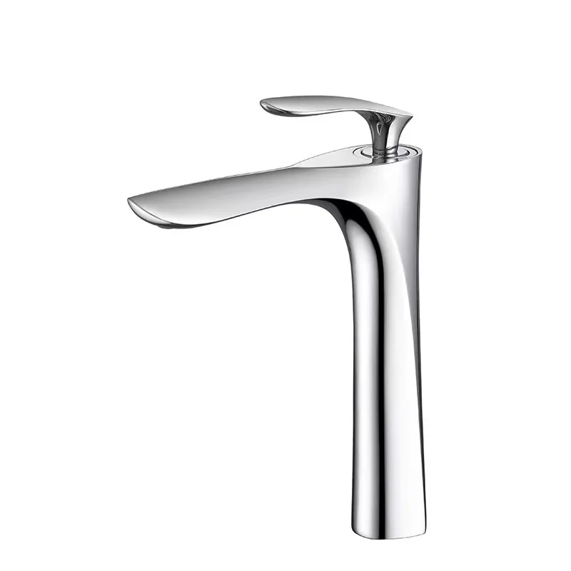 Golden Maple Leaf Basin Faucet For Hot And Cold Household Use Raised Washbasin Washbasin Countertop Basin Single Hole Faucet