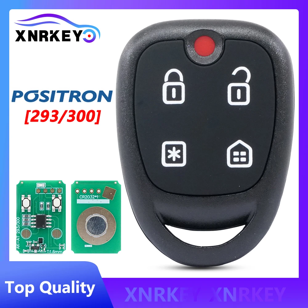 For Brazil Positron Flex (PXN48) Alarm System, Remote Key - Double Program (293/300) AKBPS115 / AKBPCP127AT / AutokeySupply