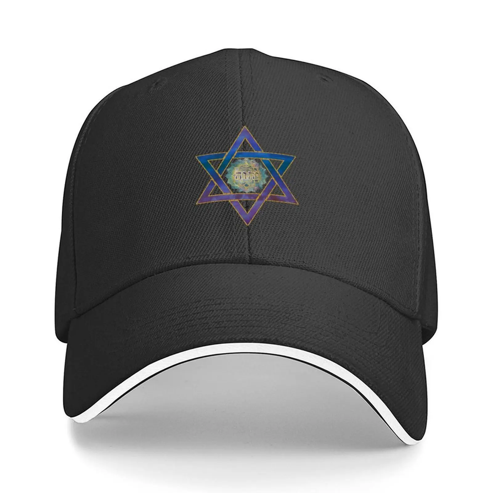 

YHVH - Star of David Baseball Cap Sunhat Thermal Visor fishing caps man sailor cap for men Men Luxury Brand Women's