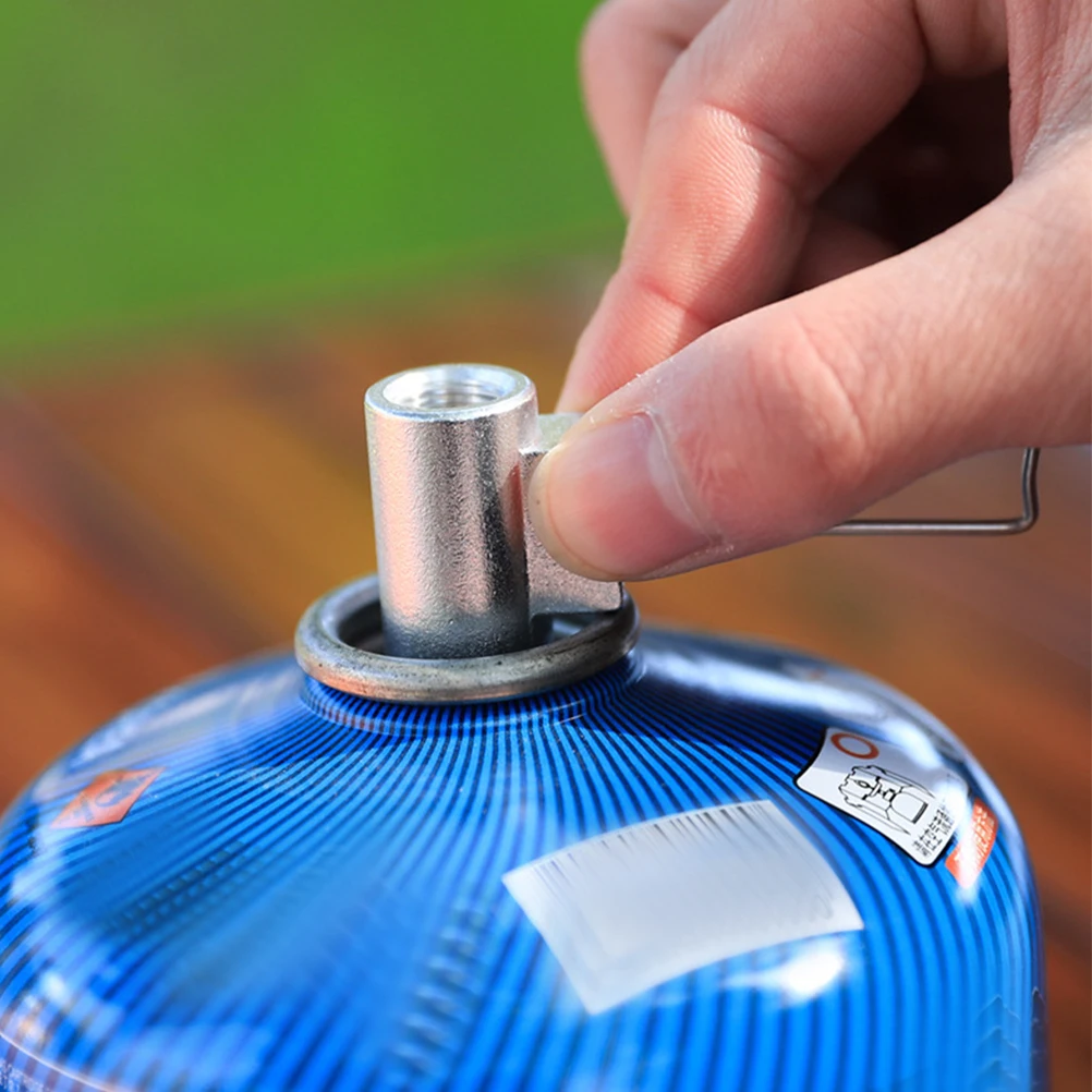 

Portable Propane Adapter Inflatable Valve Converter for Outdoor Stove Quick Connect Refill Gas Tank Camping BBQ
