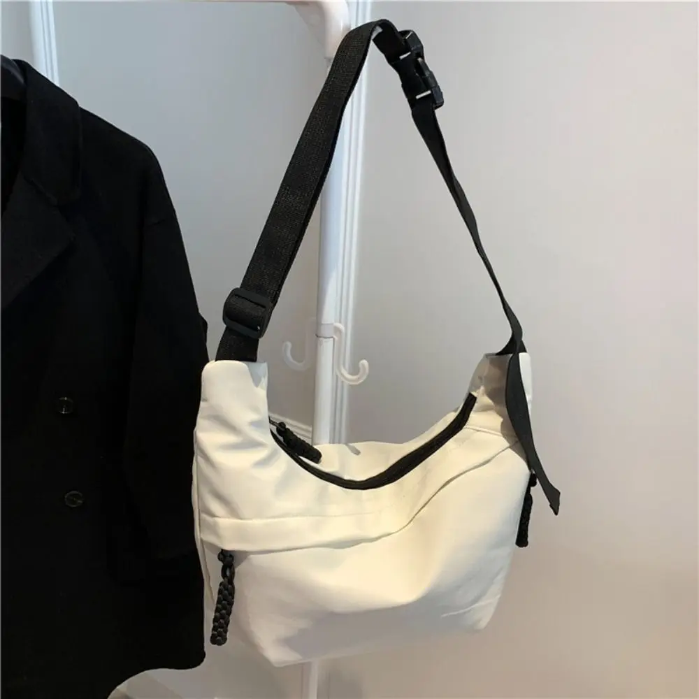 

Simple Nylon Oxford Dumpling Bags Canvas Underarm Bag Single Shoulder Bags Korean Style Commute Large Capacity Sports Bag