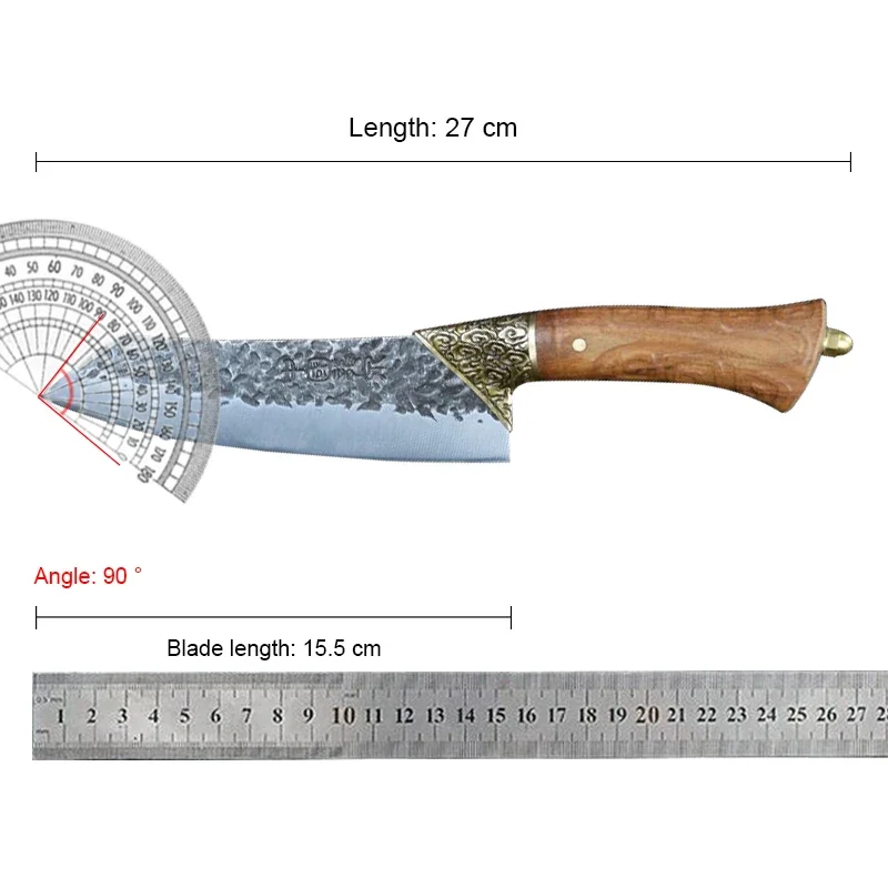 7cr17mov Acél slicing Kés háztartási konyhai Kés Gyümölcs Kés konyhai  forging Borotvaéles Szakácsnő  ligh