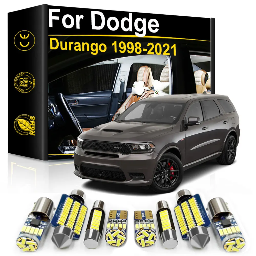 Do Dodge Durango 1998 2008 2010 2011 2012 2013 2014 2015 2016 2017 2018 2019 2020 2021Akcesoria Samochodowe oświetlenie wewnętrzne LED Canbus