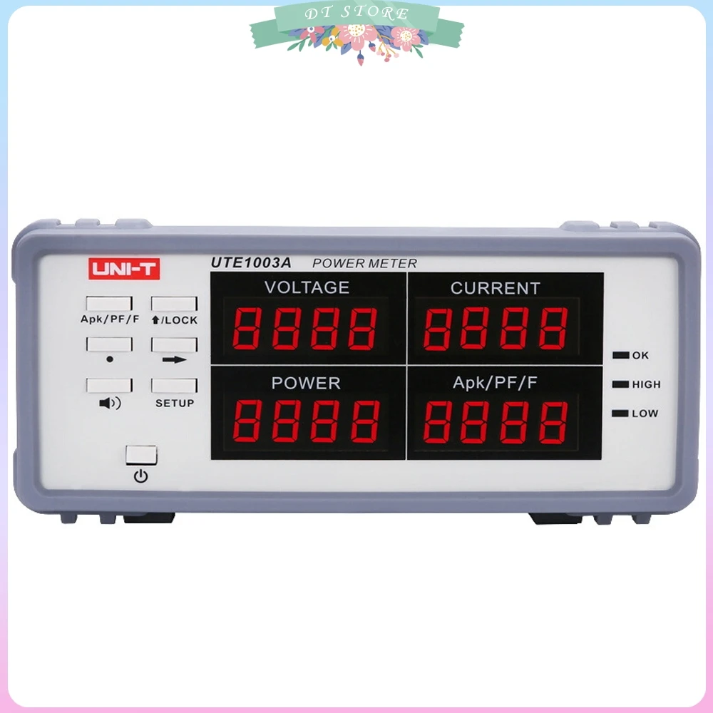 

3000W True RMS Voltage Current Digital Power Factor & Power Meter Analyzer Range UTE1010A UTE1003A