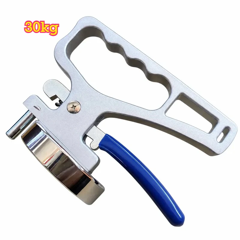 LUOZHIRAN 30KG Magnetic Suction Cup Grabber Strong Pull Force Handheld Magnet Lifter for Metal Parts Mold Handling Hand