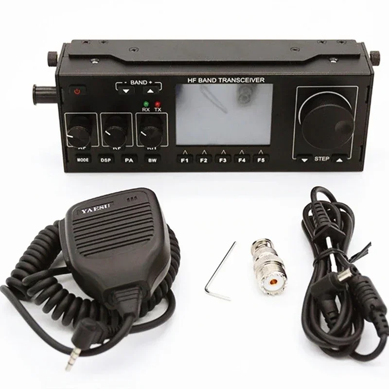 

New 15W RS-918 SSB QRP HF SDR HAM Transceiver Receiver Shortwave Radio MCHF Build in Battery