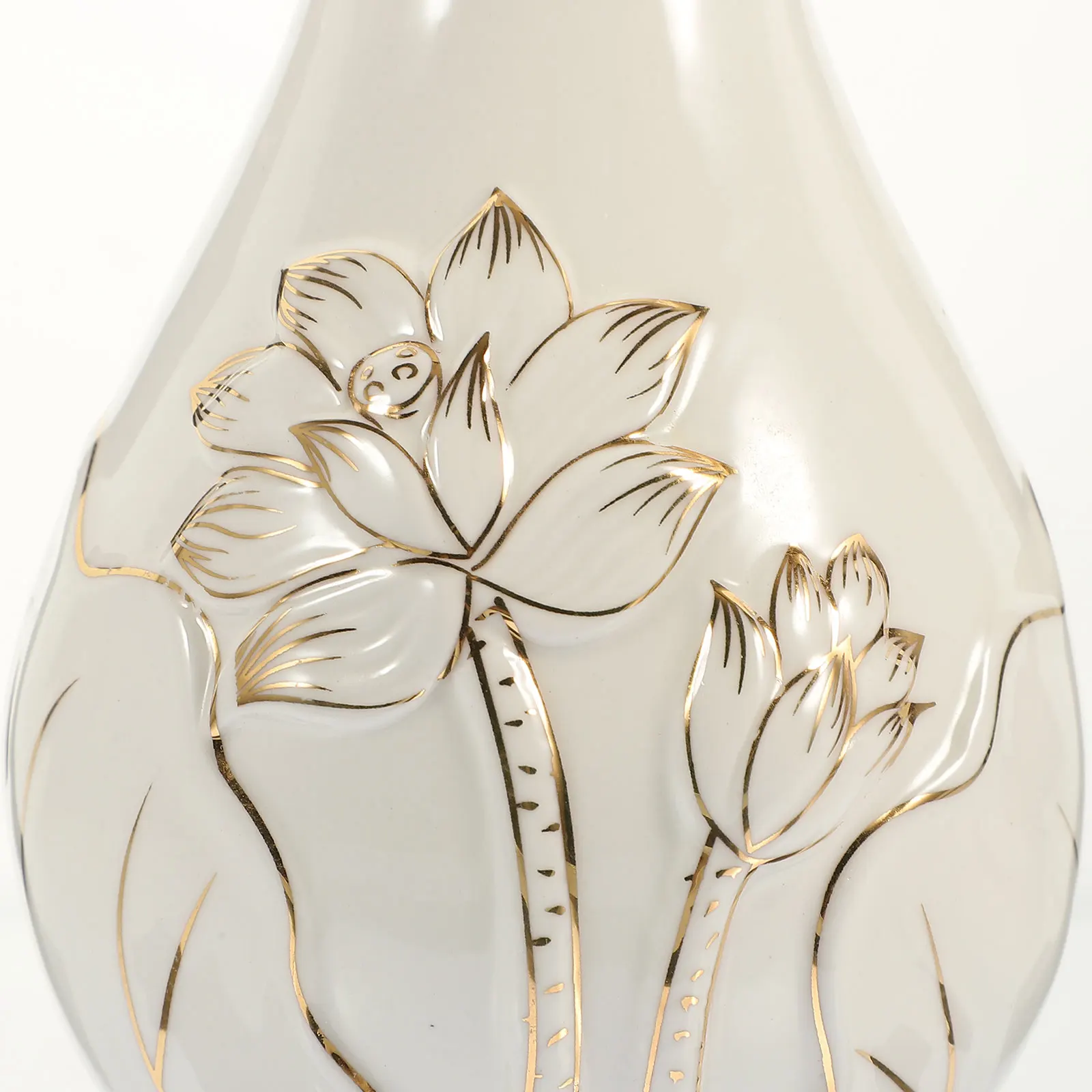 

Flower Vase Unique Tall Vases Home Decor for Temple Cute Bowl Ceramicvase Offering Tulip Bouquet