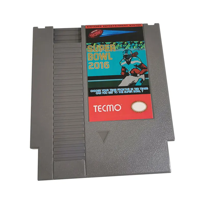 

Tecmo Super Bowl 2016 - USA Version Cartridge 8 Bit Video Game Cart Famicom Single Card For NES Classic Console - Battery Save