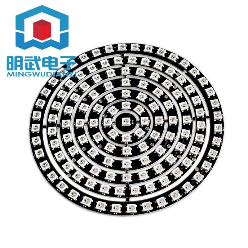 93-bit 133-bit WS2812B 5050 RGB LED built-in full-color Driver Development Board