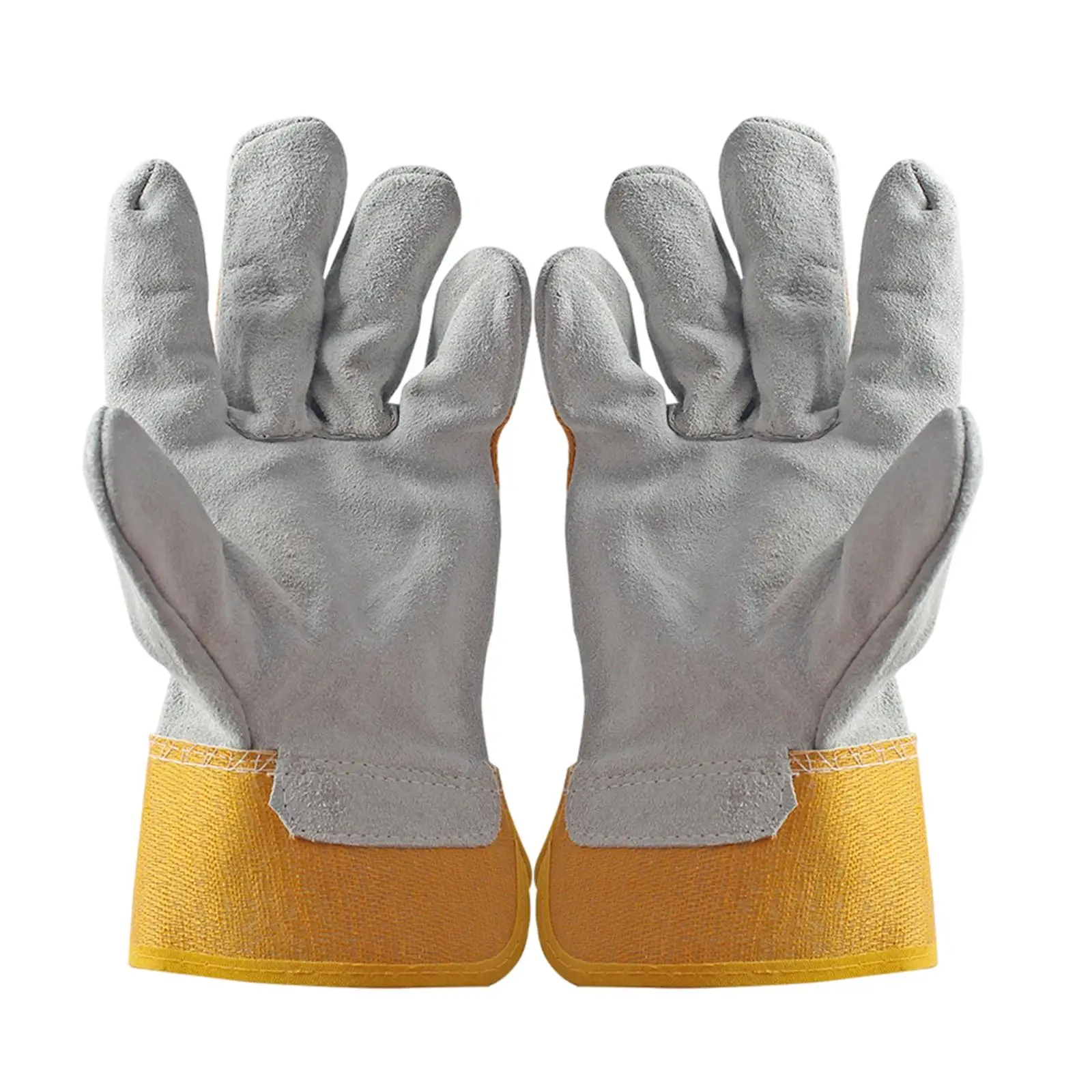 

Cowhide Leather Welding Gloves Safety Welder Gloves Welder Welding Work Gloves