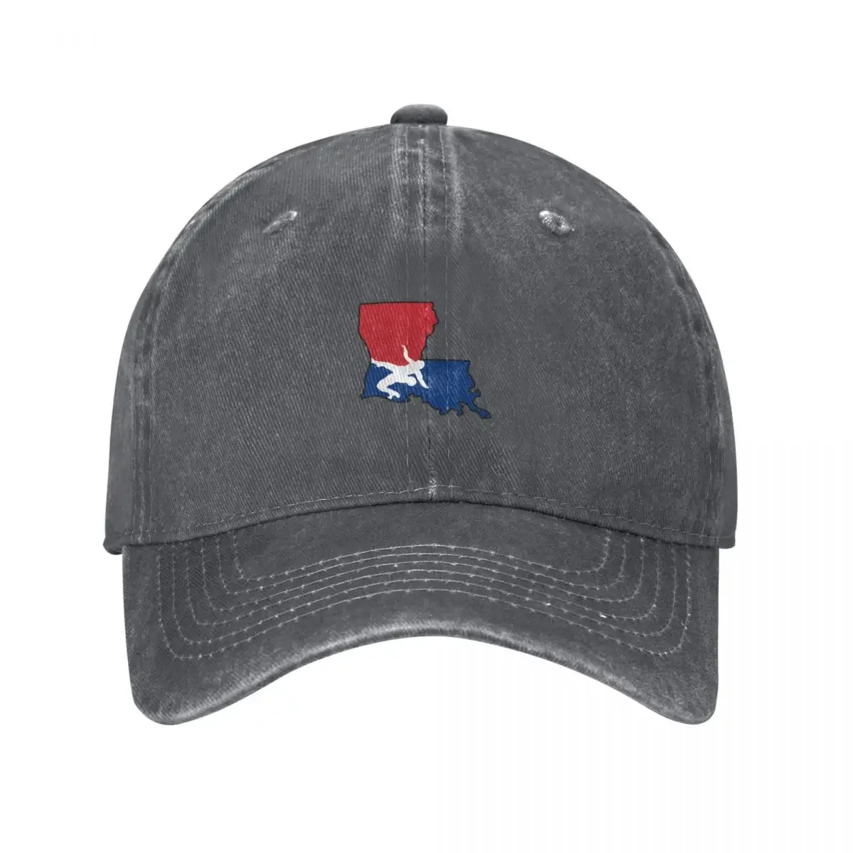 

Louisiana Wrestling (USA Colors) Baseball Cap sun hat luxury caps tea Hat Fishing cap Female Men's