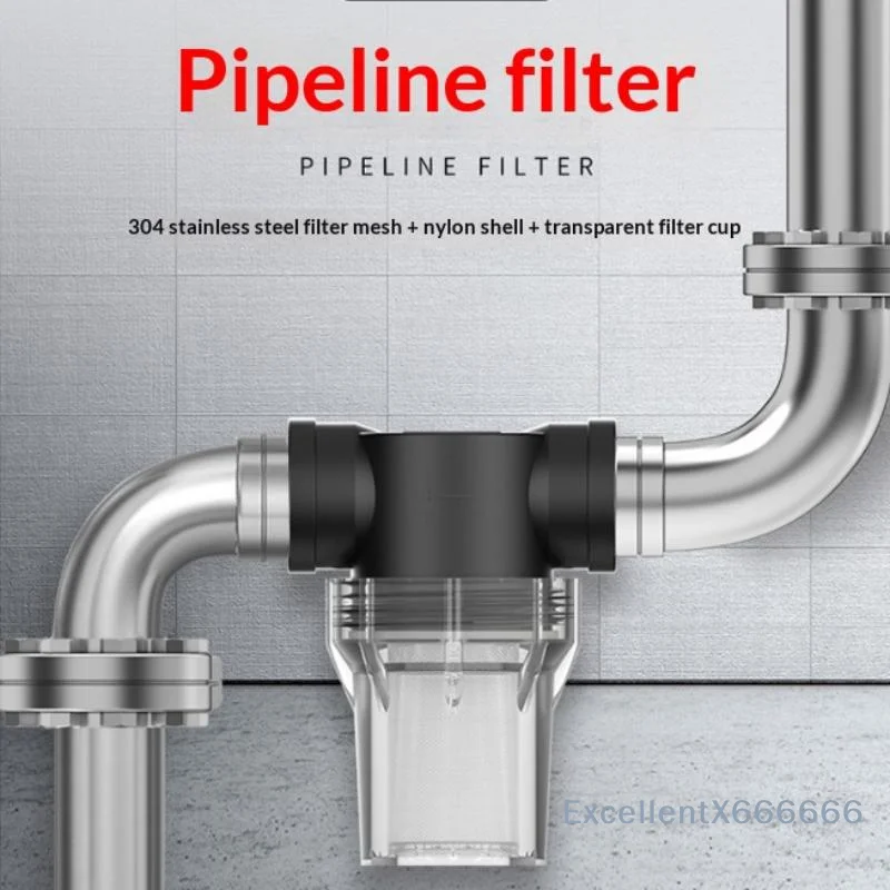 Garden Irrigation Prefilter High Flow Impurity Water Filter 1/2'' 3/4'' 1'' Universal Size for Lawn Farm Plant Watering