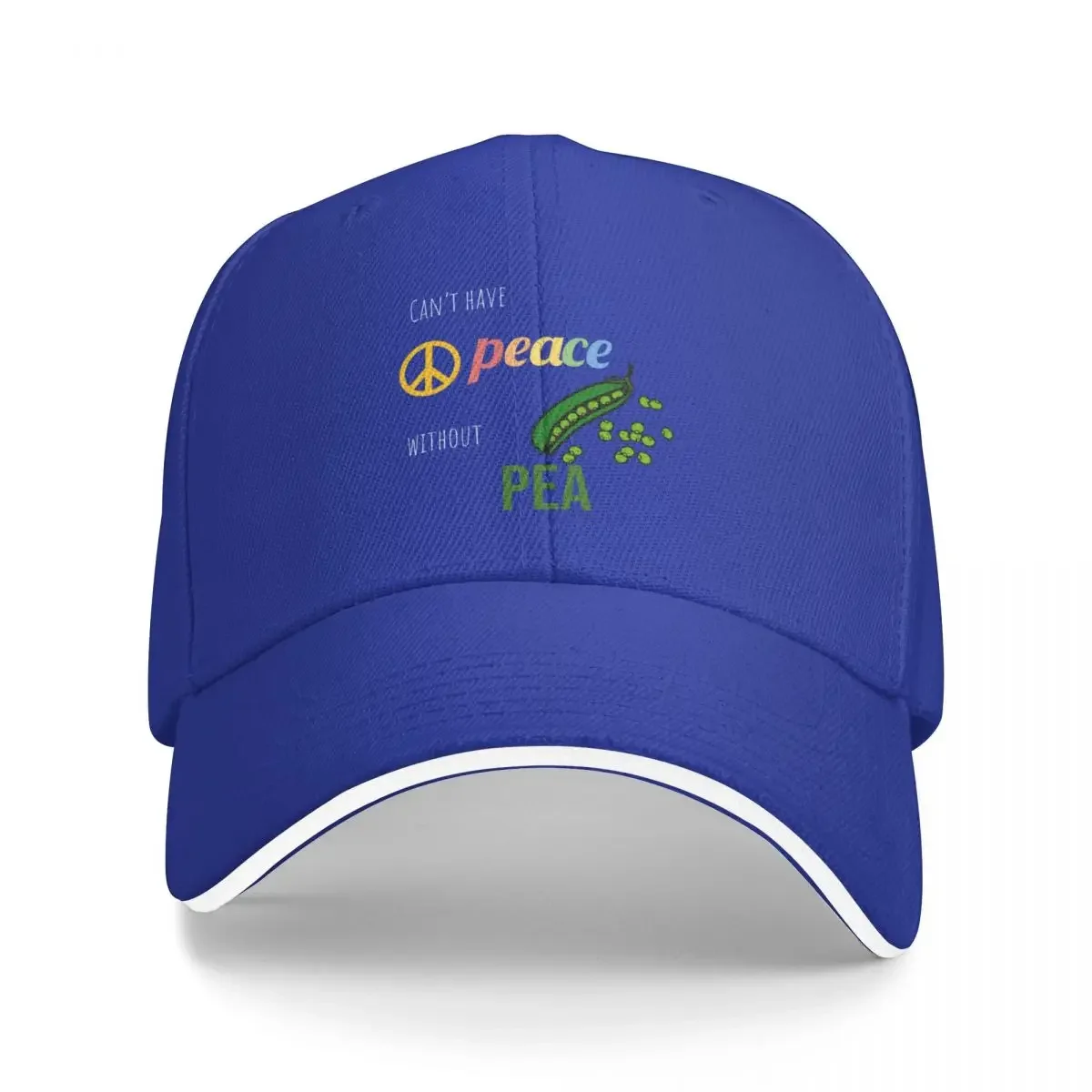 

Can't Have Peace Without Pea (White) Baseball Cap Hats Baseball Cap Sun Hat Women'S Hat Men'S