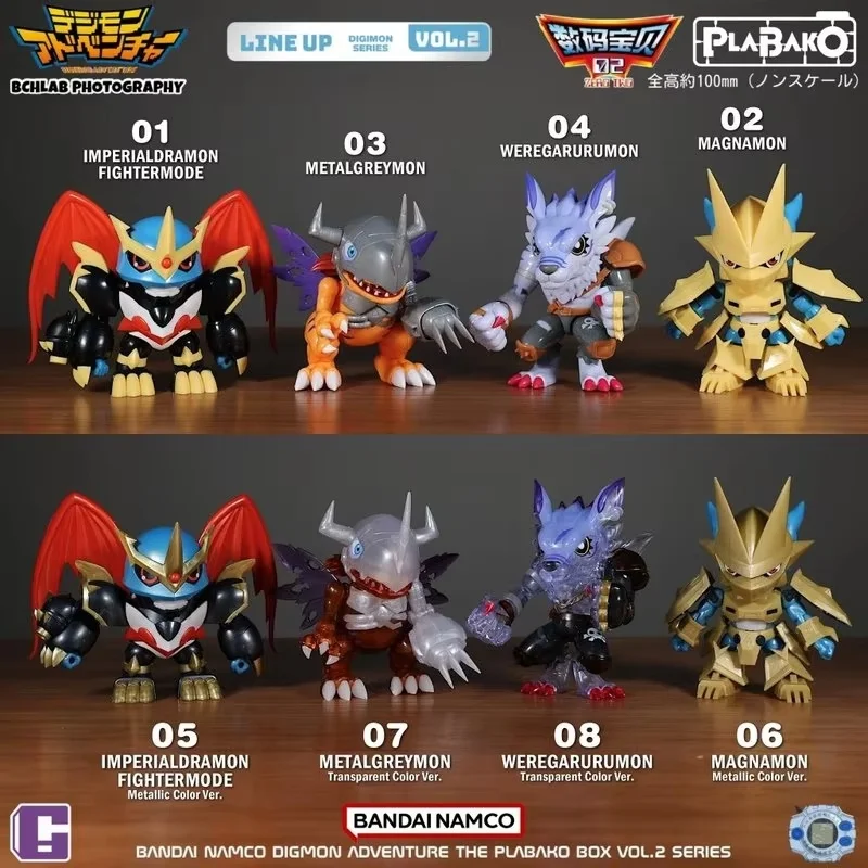 プラバコ PLABAKO デジモン 5点セット 在庫あり バンダイ プラバコ組み立てキット デジモンシリーズ Vol.2