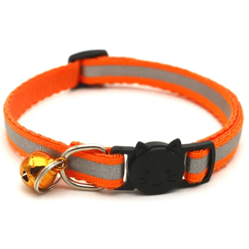 10 Stück Großhandel Katzenhalsbänder mit Glocke, Verstellbare Halskette für Katzen, Welpen und Kätzchen, Dropshipping Haustier-Katzenhalsband – Detail 7