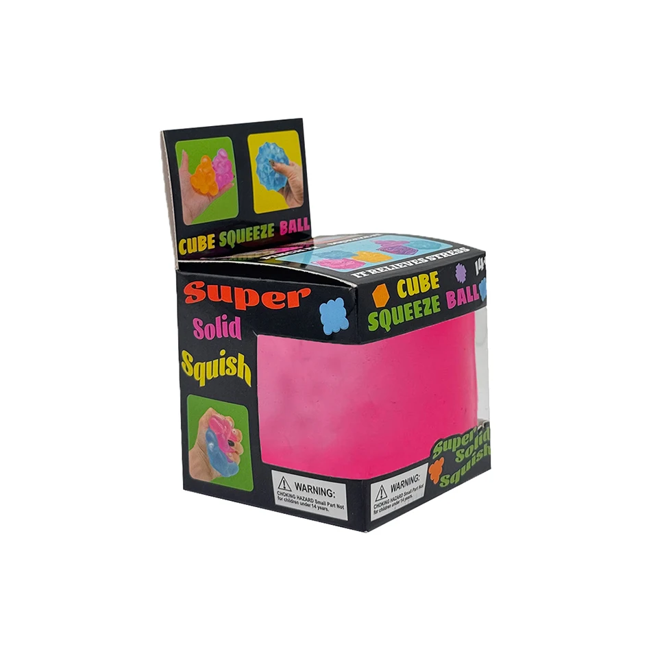 Schylling Needoh Nice Cube Sensorische Fidget Cube Stressverlichting Angst Sensorisch Hulpmiddel voor Focus ADHD & Kantoorbureau Kalmerende Gadget - afbeelding 1