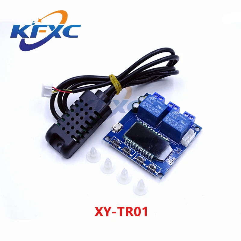 

XY-TR01 SHT20 Humidity Temperature Controller DC 12V Hygrometer Thermometer Thermostat Humidistat LCD Digit Display Relay Module