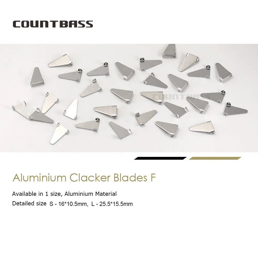 Clacker CountBass para señuelos Buzz - Cuchillas aluminio - imagen 5