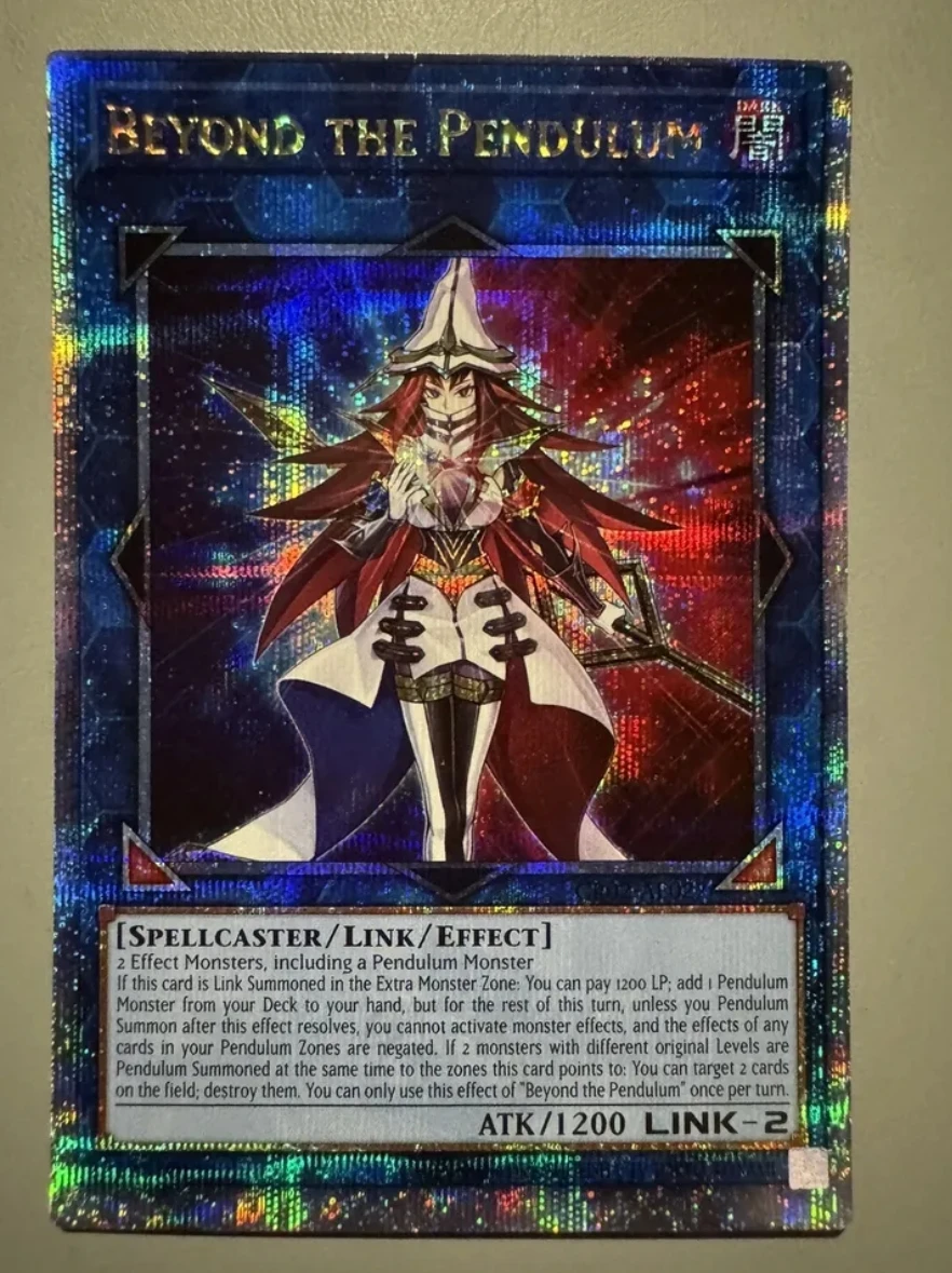 

Yugioh KONAMI Duel Monsters CR02-AE027 Beyond the Pendulum 25th Quarter Century Secret Rare Asian English Collection Mint Card