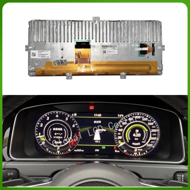 

Оригинальный 12,3-дюймовый ЖК-экран LAM1233559A LAM1233559B LPM123G218A для оригинального VW Skoda MK3 Tiguan 110 TSI Golf7