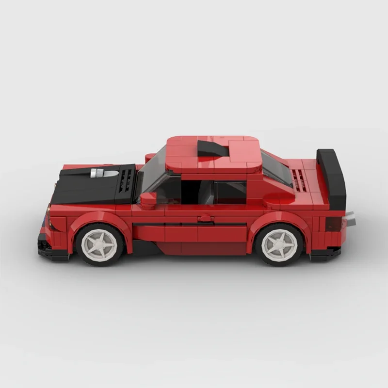 Modèle de voiture de sport de ville pour enfants, briques de construction MOC, champion de vitesse, cadeaux de technologie modulaire, assemblage de vacances, jouets trempés, E30