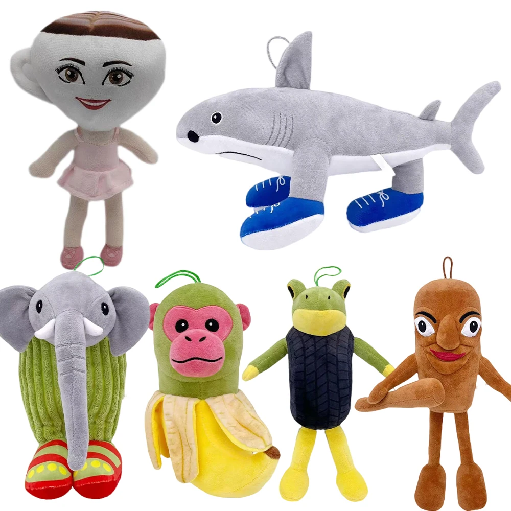 

Лидер продаж, Tungtung Sahur Tralala, плюшевые животные Telalaero Telala SHARK, аниме, плюшевые плюшевые игрушки Peluches, мягкие куклы, игрушки, подарки