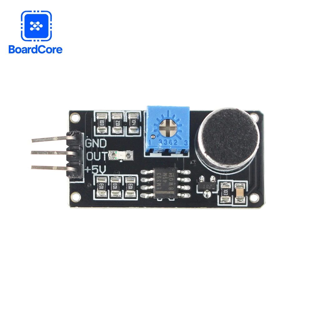 MAX4466 Amplifier Module Sound Sensor Module Sound Control Sensor MAX9814 KY-037 KY-038 LM393 Microphone Amplifier for Arduino