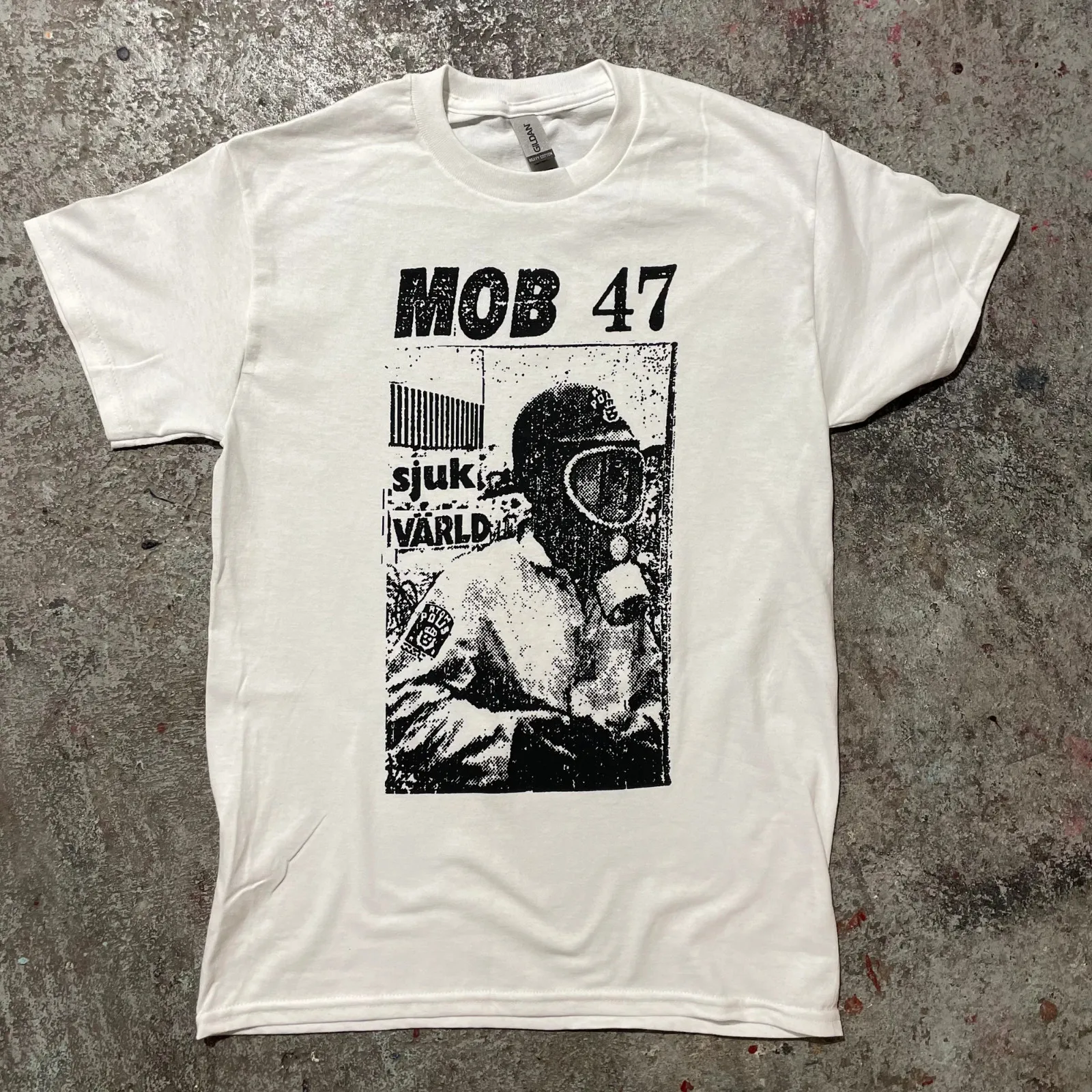 Mob 47 Band T-Shirt S-2X Unisex (Screen Printed)